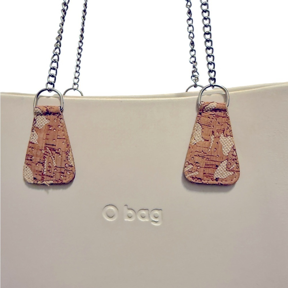 Obag white off Tote with Chain Straps - Picture 8 of 12